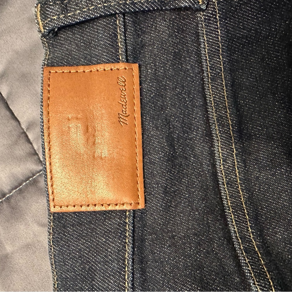 Madewell Blue Skinny Jeans with Stretch - Picture 4 of 5